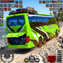 أيقونة Bus Driving Euro Coach Bus